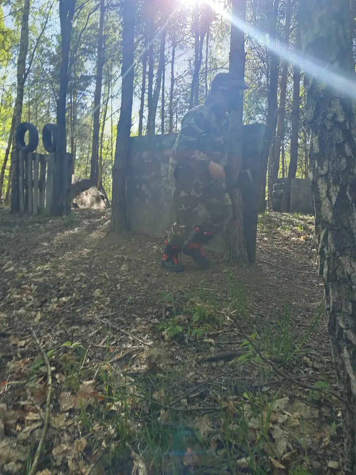Bunkry i osłony na terenie gry pod Brzostkiem